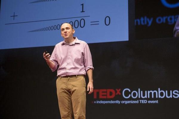 Image of Jim Fowler speaking at TEDx Columbus