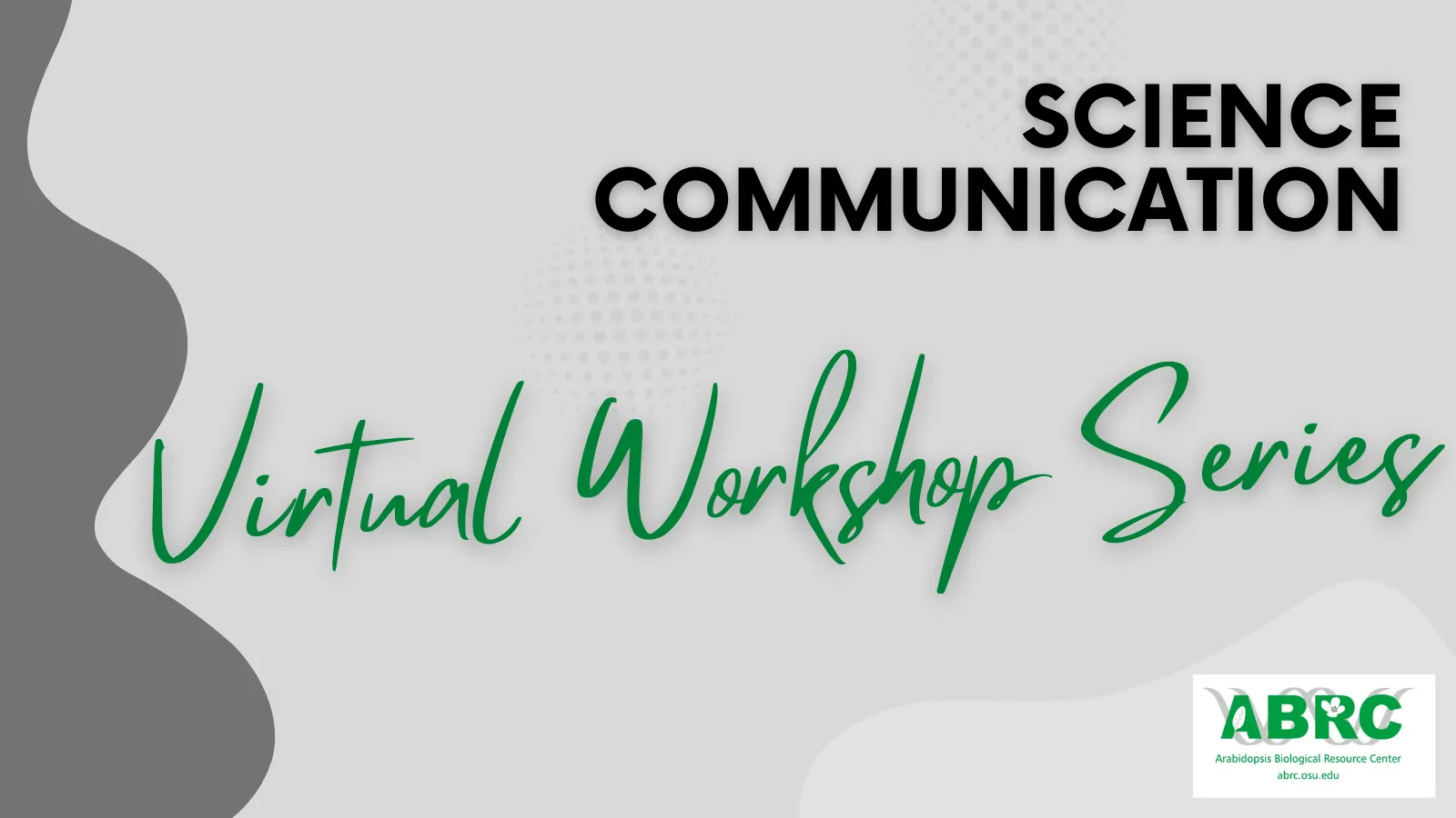 Workshop series banner