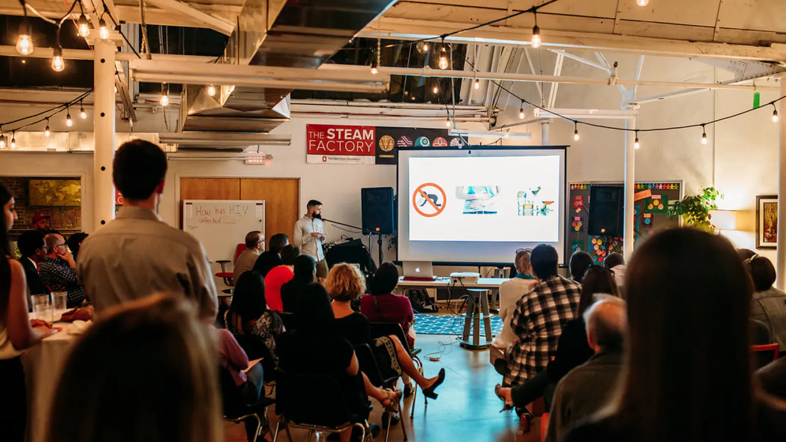 A lecture given in the STEAM Factory
