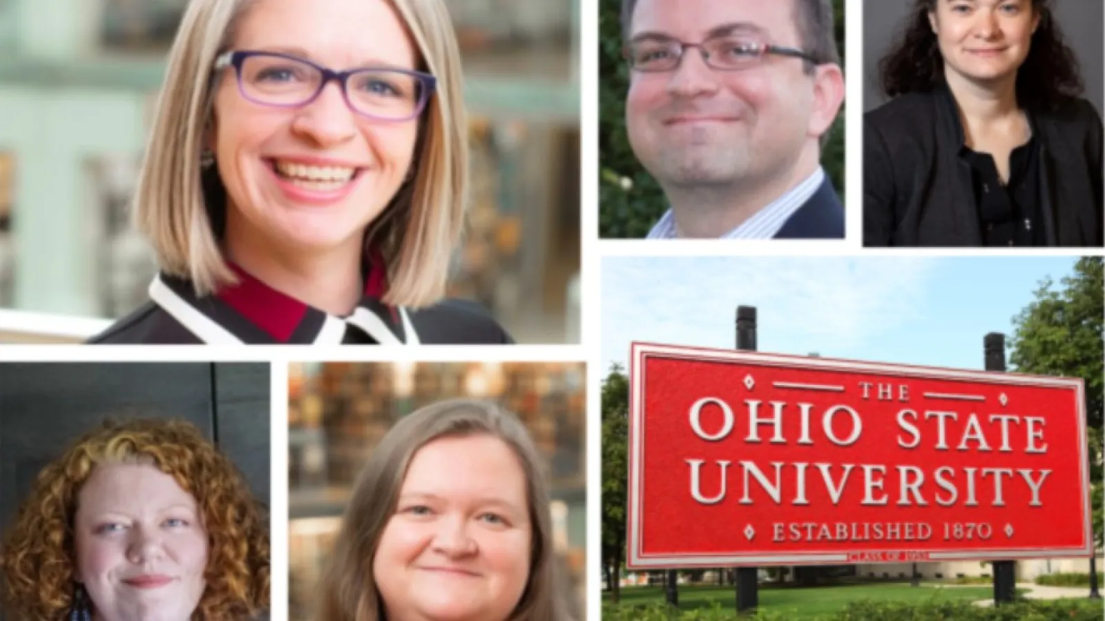 2023 LIRT Award winners, clockwise from top left: Dr. Amanda Folk, Chris Manion, Katie Blocksidge, Jane Hammons and Hanna Primeau