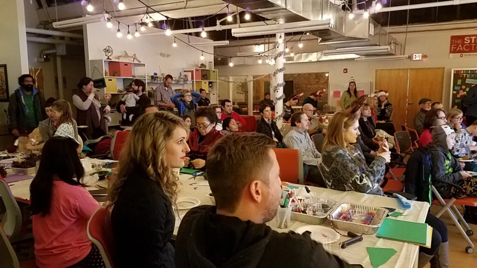 December Franklinton Friday audience