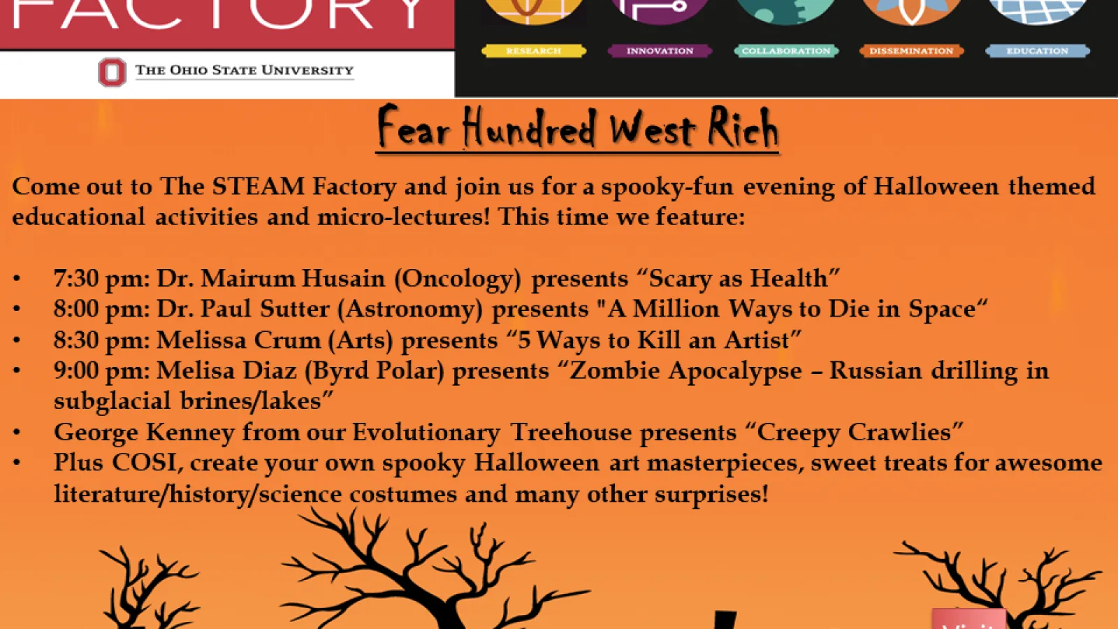 Picture of October 2017 Franklinton Friday Flyer 