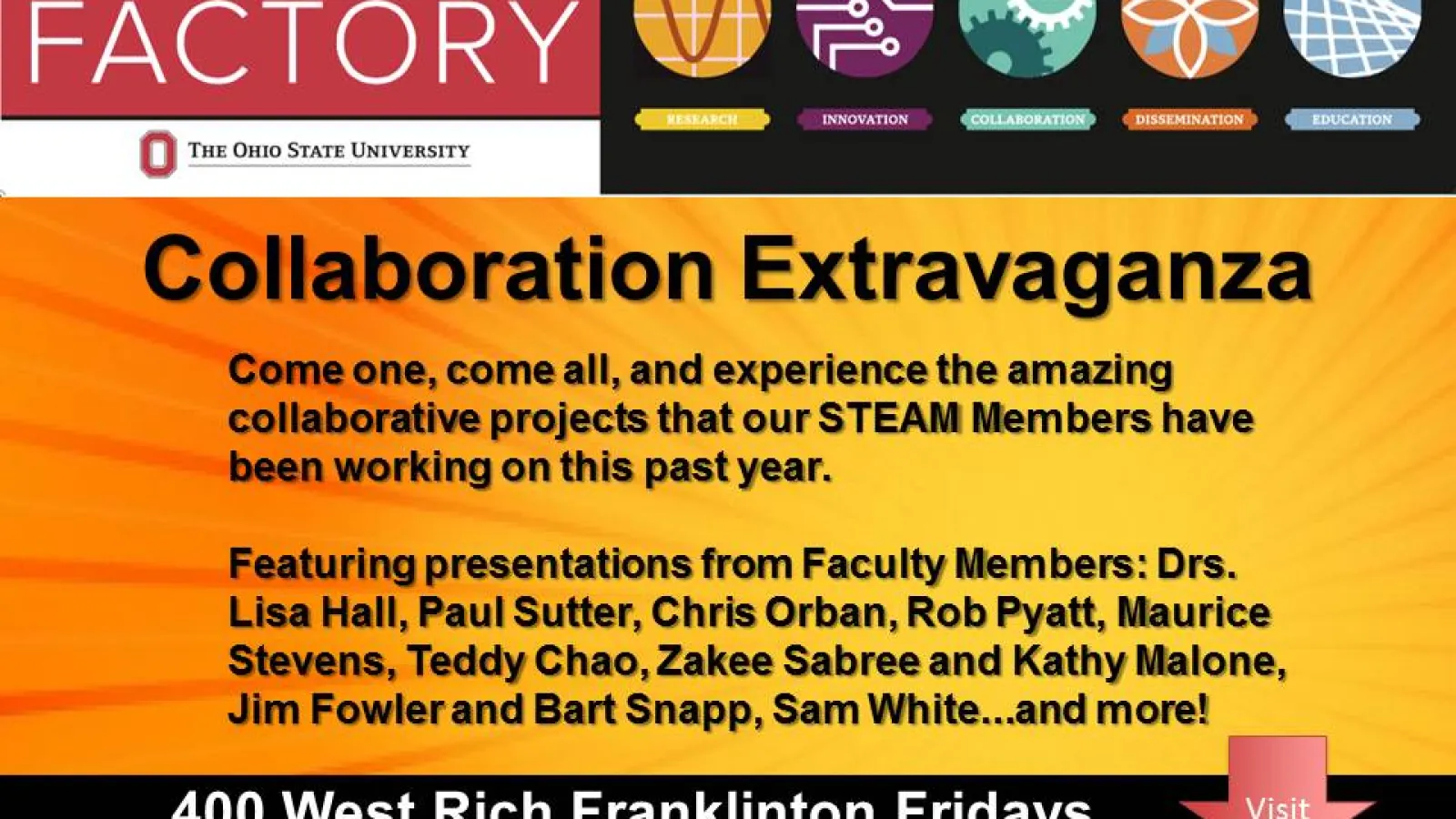 May Franklinton Friday Poster