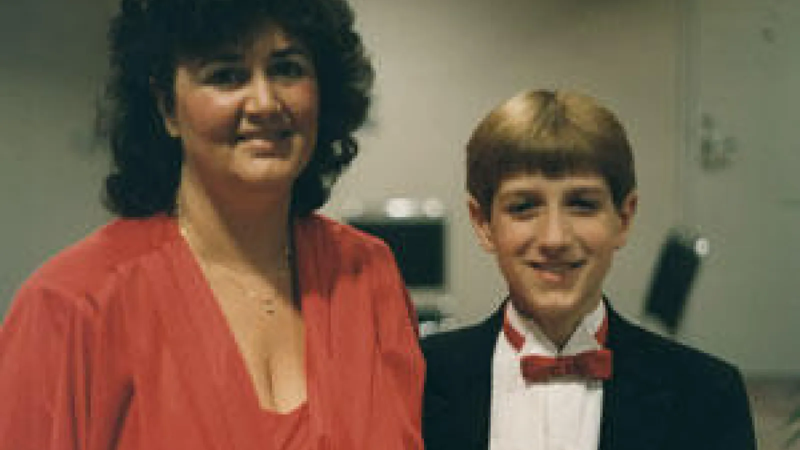 Ryan White and his mother