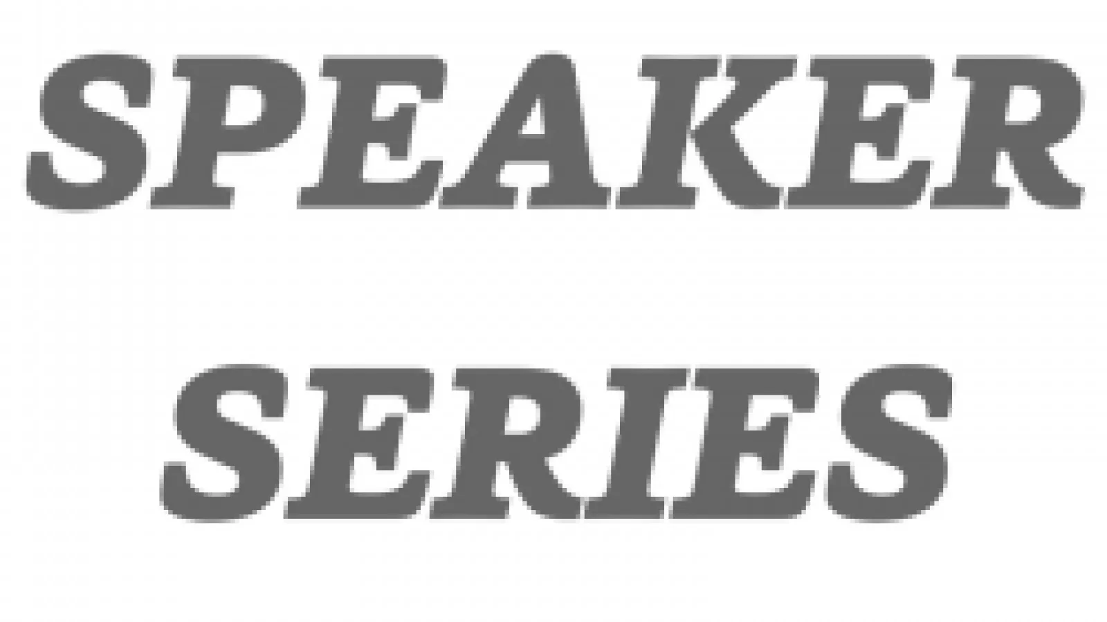 Speaker Series Logo