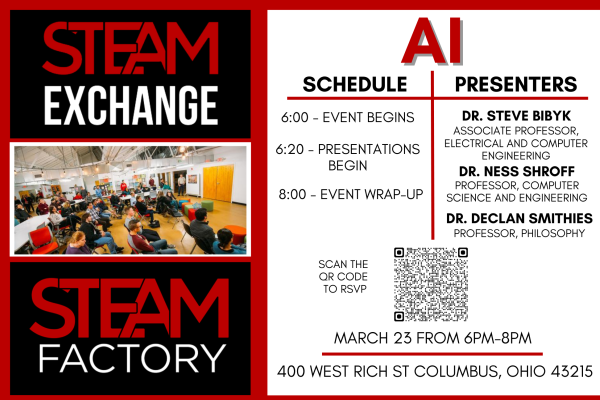 STEAM Exchange Flyer