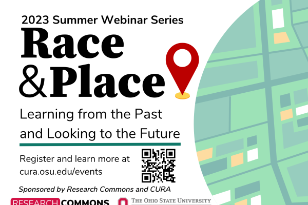 Race & Place flyer - information in body text below
