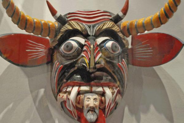 Image of a Latin American Devil mask