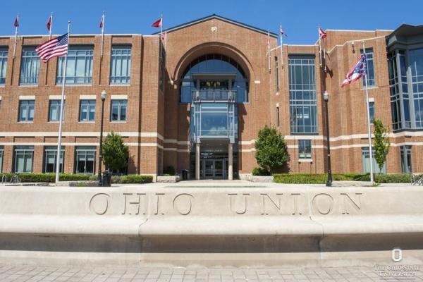 Picture of the front entrance of the Ohio Union