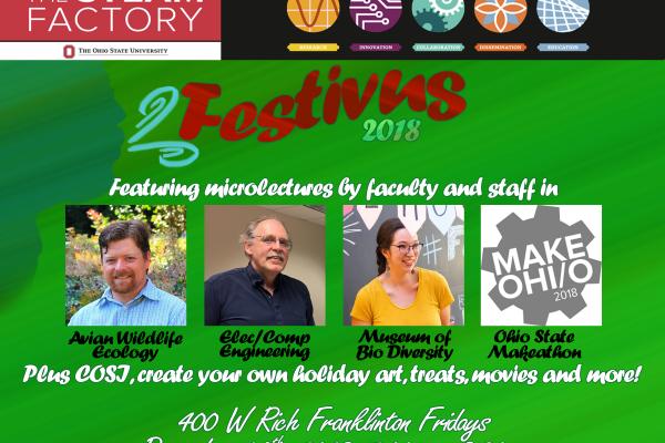DecFF_Flyer flyer for the December Franklinton Friday, contains all information featured on this page.