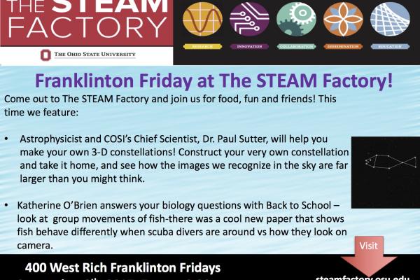 September 2017 Franklinton Friday Flyer