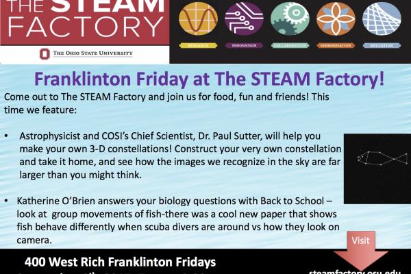September 2017 Franklinton Friday Flyer September 2017 Franklinton Friday Flyer