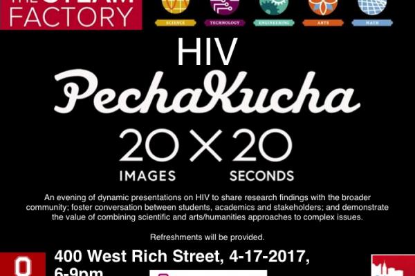 HIV Pecha Kucha Flyer HIV Pecha Kucha Flyer