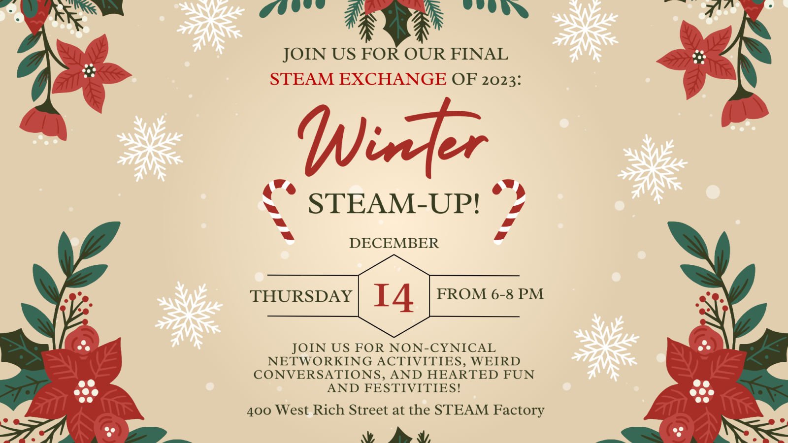 Flyer for event (information in article)
